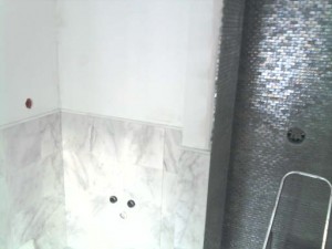 Bathroom - white marmur